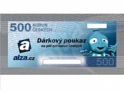 Dárkový poukaz Alza.cz 500 Kč